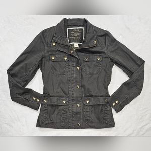 J. Crew Womens Xs Mossy brown Relaxed Boyfriend Field Jacket ASOT